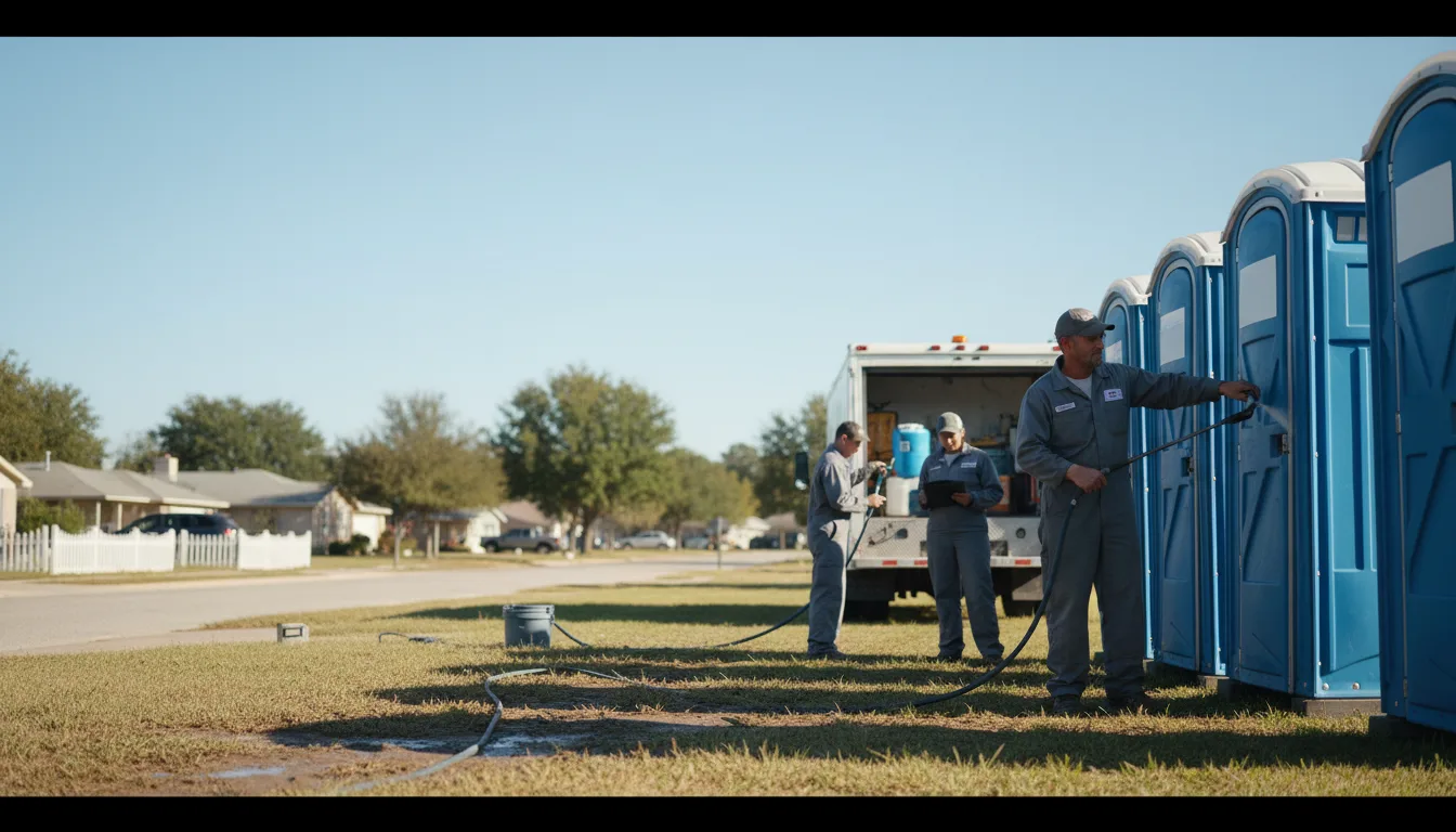 Long-Term Portable Toilet Rental in Horse Shoe, NC near me